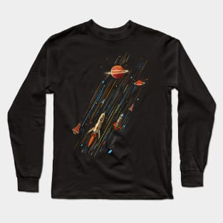 Space travel is cool Long Sleeve T-Shirt